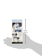 Dimensions Arts and Crafts White Horse Latch Hook Kit, 12''L x 12''H
