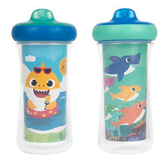 The First Years Bluey Insulated Sippy Cups - Dishwasher Safe Spill Proof Toddler Cups - Ages 12 Months and Up