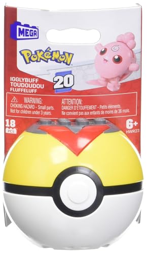Mega Pokemon - Pokeball Construx Series 20, HWR23