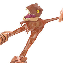 Heroes of Goo Jit Zu Jurassic World, Large SupaGoo T. Rex 7.5" Stretchy, Squishy Dinosaur Figure with Chomp Attack