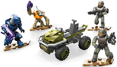 Mega Construx Halo Recon Getaway Mongoose Vehicle Halo Infinite Construction Set with UNSC Marine Character Figure, Building Toys for Kids