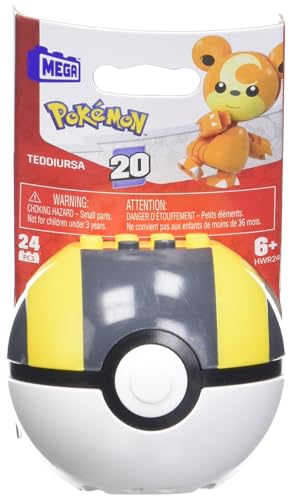 Mega Pokemon - Pokeball Construx Series 20, HWR24