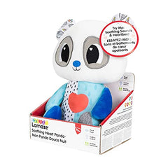 Lamaze Soothing Heart Panda Plush Lullaby Stuffed Animal - Vibrating Soother Includes Calming Glowing Heartbeat and 3 Lullabies - Baby Light Up Toys and Musical Toys - Ages 9 Months and Up