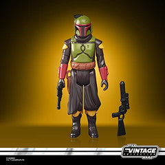 STAR WARS Retro Collection Boba Fett (Morak) Toy 3.75-Inch-Scale The Mandalorian Collectible Action Figure, Toys Kids 4 and Up