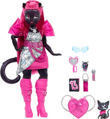 Monster High Catty Noir Doll 4 Years And Older Plastic Cartoon Toy Figure