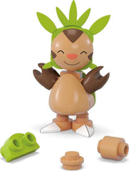 Mega Pokémon Chespin Building Toy Kit, Poseable Action Figure (23 Pieces), HWR20