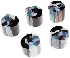 Dimensions Arts and Crafts White Horse Latch Hook Kit, 12''L x 12''H