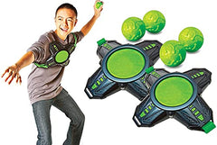 Diggin Slimeball Dodgetag Game Set. Slime Dodge-Balls & Target Tag Vests For Kids,Green