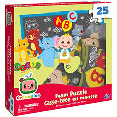 Cocomelon, 25-Piece Jigsaw Foam Squishy Puzzle