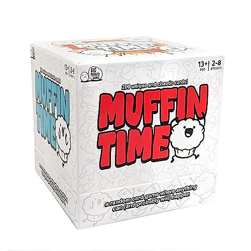 Muffin Time, A Very Random Card Game, for Adults, Teens, and Kids Ages 12 and up