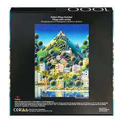 2-Pack of 1000-Piece Jigsaw Puzzles, Pine Cabin & Summer Estate, Puzzles for Adults and Kids Ages