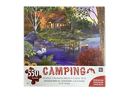 Puzzle 550 pcs Camping High on The hog