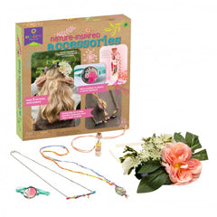 Craft-Tastic Nature-Inspired Accessories - Nature DIY Craft Kit - Outdoor Crafting Fun - Makes 5 Different Accessories - Ages 6+
