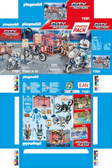 Playmobil 71381 City Action Police Starter Pack, Police Gifting Toy, Fun Imaginative Role-Play, PlaySets Suitable for Children Ages 4+