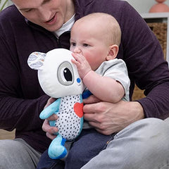 Lamaze Soothing Heart Panda Plush Lullaby Stuffed Animal - Vibrating Soother Includes Calming Glowing Heartbeat and 3 Lullabies - Baby Light Up Toys and Musical Toys - Ages 9 Months and Up