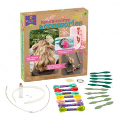 Craft-Tastic Nature-Inspired Accessories - Nature DIY Craft Kit - Outdoor Crafting Fun - Makes 5 Different Accessories - Ages 6+