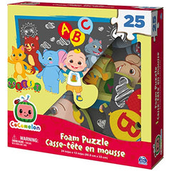 Cocomelon, 25-Piece Jigsaw Foam Squishy Puzzle