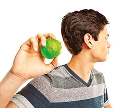 Diggin Slimeball Dodgetag Game Set. Slime Dodge-Balls & Target Tag Vests For Kids,Green