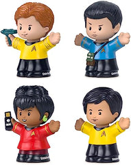 Little People Collector Star Trek Special Edition Set for Adults & Fans in a Display Gift Package, 4 Characters