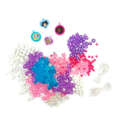 Barbie Crystal Jewelry Set - Sparkling Creations for Kids', Jewelry Making Kit, Bracelets, Necklaces, and More, Ages 3 and Up