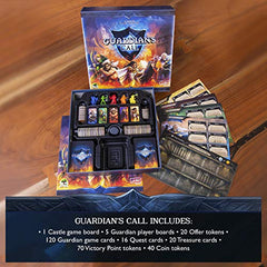 Guardian’s Call | A Hero Fantasy Inspired Board Game of Deduction | Competitive Fun for Teens and Adults with Miniatures, Great Replay Value | 2-5 Players, 30-45 Minutes, Ages 14 and Up