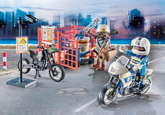 Playmobil 71381 City Action Police Starter Pack, Police Gifting Toy, Fun Imaginative Role-Play, PlaySets Suitable for Children Ages 4+