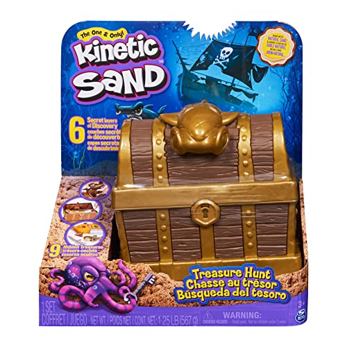 Kinetic Sand Spin Master Treasure Hunt Natural