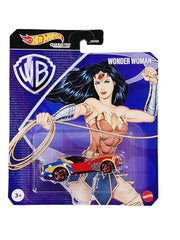 Hot Wheels Warner Bros DC Scooby and Looney Tunes Character Cars Complete Set of 6 Diecast Vehicles from HKV23-956E Release