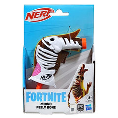 Nerf Microshot Fortnite Peely Bone Mini Blaster, Designed Based on Fortnite Peely Bone with 2 Nerf Elite Darts, Genuine Fortnite Nerf Blaster F7672