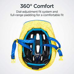 Nickelodeon Kids Paw Patrol and Blue's Clues & You Bike Toddler Helmet, Girls and Boys, Easy Adjust Dial Fit, Multi-Sport Helmet