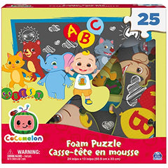Cocomelon, 25-Piece Jigsaw Foam Squishy Puzzle