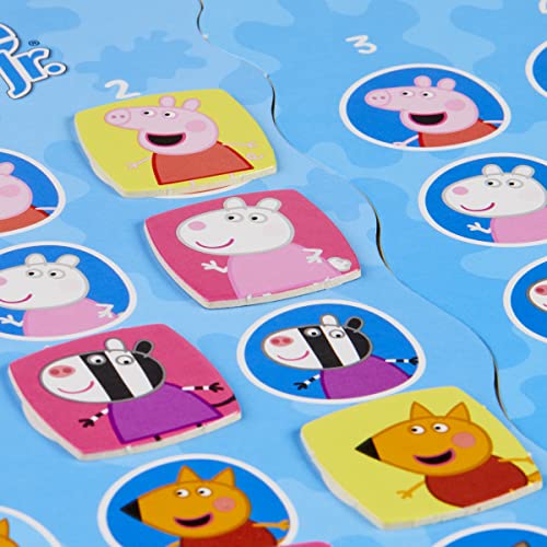 Hasbro Gaming Yahtzee Jr.: Peppa Pig Edition Board Game for Kids Ages 4 and Up, Counting and Matching Game for Preschoolers (Amazon Exclusive)