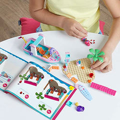 MEGA Barbie Color Reveal Building Toy Playset, Dolphin Exploration With 121 Pieces, 15 Surprises and Accessories, Kids Age 5+ Years