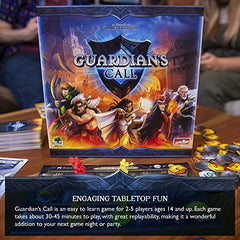 Guardian’s Call | A Hero Fantasy Inspired Board Game of Deduction | Competitive Fun for Teens and Adults with Miniatures, Great Replay Value | 2-5 Players, 30-45 Minutes, Ages 14 and Up