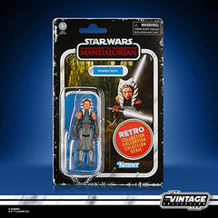 STAR WARS Retro Collection Ahsoka Tano Toy 3.75-Inch-Scale The Mandalorian Collectible Action Figure, Toys for Kids Ages 4 and Up