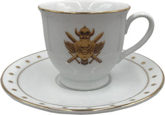 Masters of The Universe Revelation Castle Grayskull Crest Porcelain Cup & Saucer