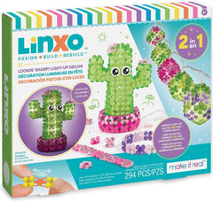 Make It Real 2-in-1 Light-Up Cactus Craft & Décor Kit