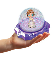Disney Frozen II Cra-Z-Snow Make Your Own Glitter Snow Globes Kit - Make 3 Glitter Filled Snow Globes - Great For Ages