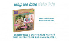 Craft-Tastic Nature-Inspired Accessories - Nature DIY Craft Kit - Outdoor Crafting Fun - Makes 5 Different Accessories - Ages 6+