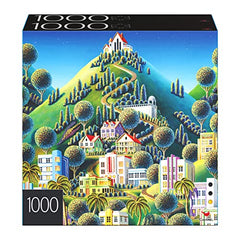 2-Pack of 1000-Piece Jigsaw Puzzles, Pine Cabin & Summer Estate, Puzzles for Adults and Kids Ages