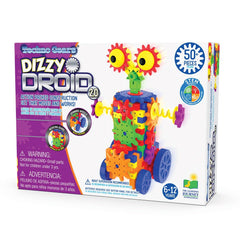 The Learning Journey – Techno Gears – Dizzy Droid 2.0 – 50+ Pieces – Kid Toys & Gifts for Boys & Girls Ages 6 Years and Up – STEM