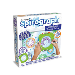 Spirograph — Window Designer — Art and Craft Kit for Kids — Design on Windows and Mirrors — Easy-to-Clean — for Ages 7+