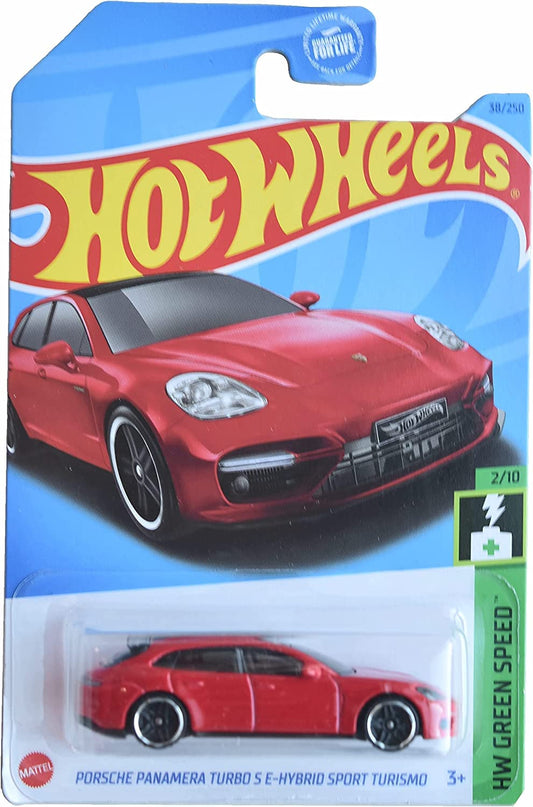 Hot Wheels Porsche Panamera Turbo S E-Hybrid Sport, HW Green Speed 2/10