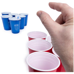 Spin Master Games Post Malone, World Pong League Beer Pong Drinking Game for Bachelor Party Outdoor Games with Plastic Cups Ping Pong Balls, for Adults Ages 18 and up