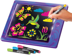 CRA-Z-Art Super Light Up Doodle Board for Kids, Light Up Drawing Board Gift for Boys & Girls Ages 5 and Up
