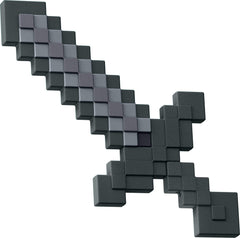 Mattel Minecraft Role-Play Battle Toy Accessory Collection with Pixelated Design, Stone Sword