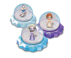 Disney Frozen II Cra-Z-Snow Make Your Own Glitter Snow Globes Kit - Make 3 Glitter Filled Snow Globes - Great For Ages