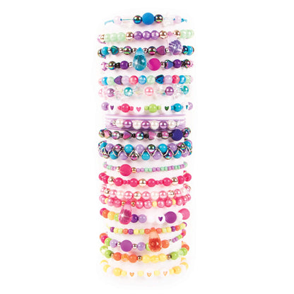 Make It Real – Ultimate Bead Studio. DIY Tween Girls Beaded Jewelry Making Kit. Arts and Crafts Kit Guides Kids to Design and Create Beautiful Bracelets, Necklaces, Rings and Headbands