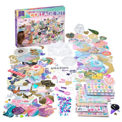 Craft-tastic – Design Your Own Wall Collage – DIY Wall Collage Craft Kit – Personalize Your Space – for Ages 8+