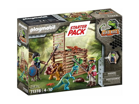 PLAYMOBIL Starter Pack Mission Free Triceratops